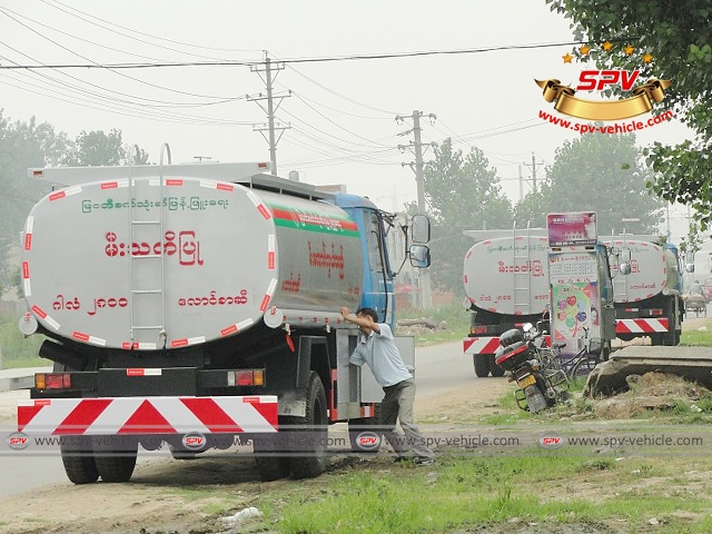 To Sudan: 5 Units of Fuel Tank Truck Dongfeng-4X2 To Sudan: 5 Units of Fuel Tank Truck Dongfeng-4X2